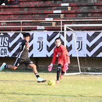 Entrenamiento con portero